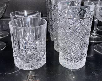 Waterford Crystal Drinking Glasses