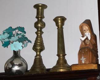 Brass Candlestick Holders