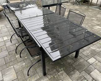 Patio Table Set W/ 4 Chairs