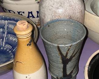 MASSIVE Pottery Collection (Colanders, Bowls, Plates, Servingware, Jugs, Bottles, Etc.)