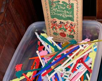 Vintage Advertising Bar Swizzle Sticks/Stirrers
