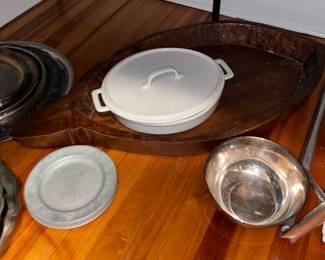 Serving Platters, Trays, Plates, Bowls, Etc.