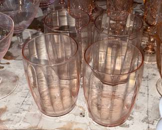 Pink Depression Glasses