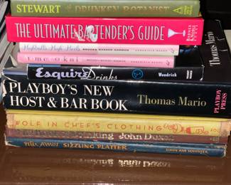Cocktail/Mixology/Bar Books