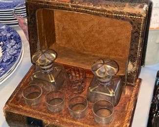 Vintage Secret Book Bar Set