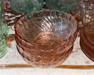 Pink Depression Glasses