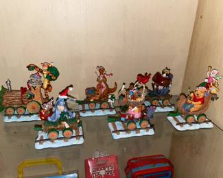 Danbury Mint Tigger Train Set