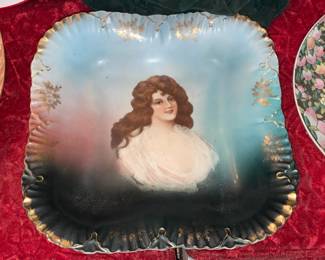 Fine Porcelain Decorative Plate By "Victoria - Austria"