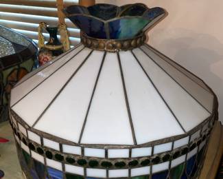 Hanging Stained Glass Chandelier