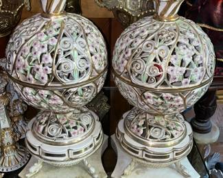 Capodimonte Table Lamps