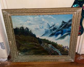 Gold Framed Painting