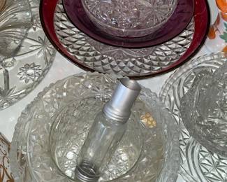 Crystal Bowls & Plates