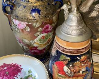 Beer Stein W/ Lid