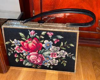 Vintage Needlepoint Handbag