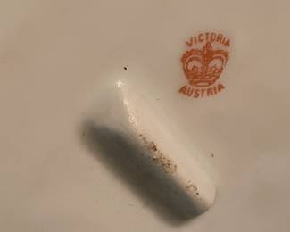 Fine Porcelain Decorative Plate By "Victoria - Austria"