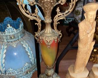 Brass Double Handled Vase