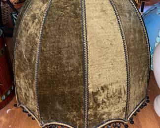 Vintage Velvet Lampshade