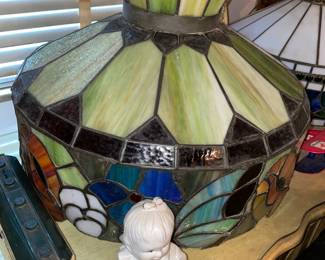 Hanging Stained Glass Chandelier