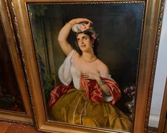Gold Framed Artworkl