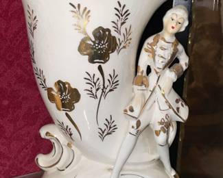 Porcelain Figurine Vase