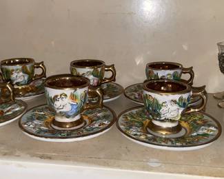 Capodimonte Style Tea Set