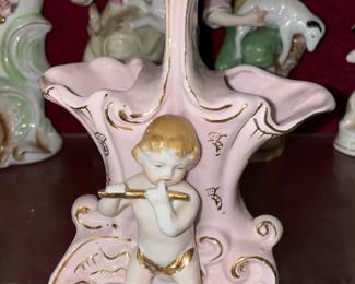Porcelain Cherub Figurine
