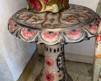 Chalkware Scalloped Table