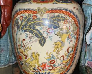 Asian Foo Dog Vase