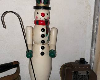 Snowman Nutcracker