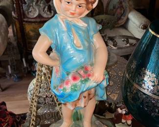 Vintage Chalkware Figurines