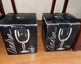 Andrea Bohemia Boxed Glassware