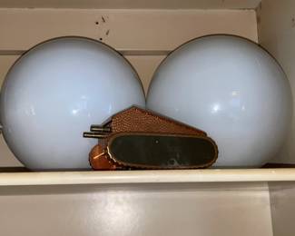 Milk Glass Lamp Shade Globes