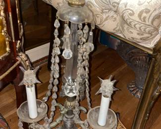 Crystal Tabletop Candelabras