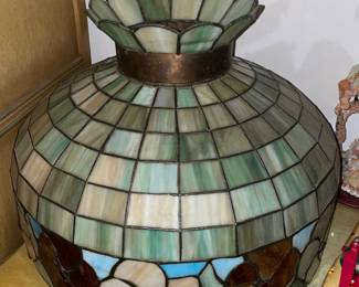 Hanging Stained Glass Chandelier