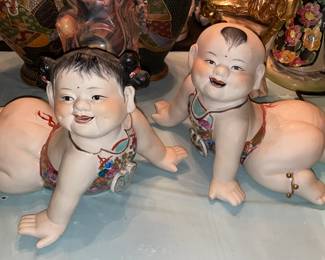 Asian Baby Figurines