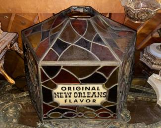 ORIGINAL Popeyes The Sailor/Popeyes Chicken New Orleans Restaurant Hanging Chandelier