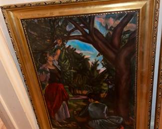 Gold Framed Artwork
