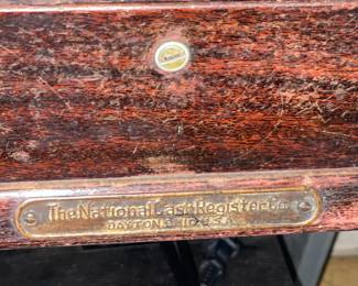 Antique Gas Station National Cash Register