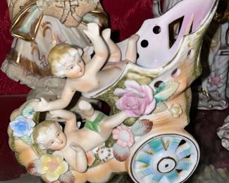 Porcelain Figural Planter