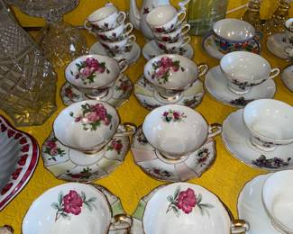 Tea Set W/ Tea Cups