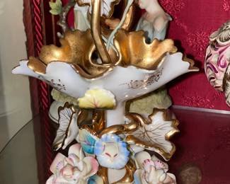 Ceramic Gold Leaf Vase