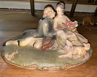 Vintage Chalkware Figurine