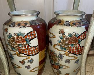 Pair Of Asian Vases
