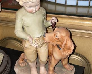"Childs Best Friend" By Morra Porcelain Figurine