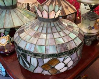 Hanging Stained Glass Chandelier