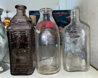 Antique Glass Bottles