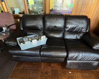 Electric Leather Sofa