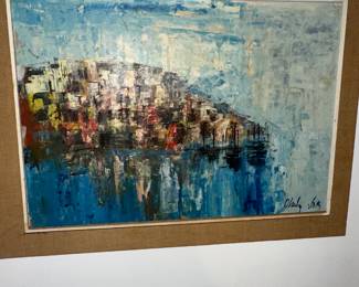 Shaul Ohaly original painting on board