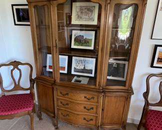 French Prov. China Hutch