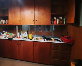 Lots of party used products, torches, diy products and tools.